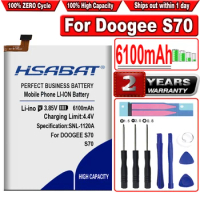 HSABAT 6100mAh Battery for DOOGEE S70 for DOOGEE S70 Lite