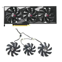 3 FAN 75MM 85MM 4PIN CF9015H12S suitable for AX Game Rebel GEFORCE RTX 3060 3060TI 3070 3070TI graphics card