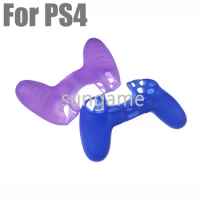 1pc Soft Silicone Gel Rubber Case Cover For SONY Playstation 4 PS4 Controller Protection Gamepad