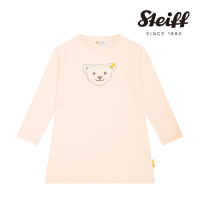 【STEIFF】熊頭童裝 經典熊頭長袖洋裝(洋裝)