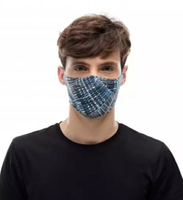 西班牙《ＢＵＦＦ》Filter Mask-Coolnet抗UV可替換濾網口罩(Bluebay冰藍浪潮)
