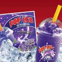 Pop Ice Anggur 1Renceng isi 10pcs Minuman Instan renceng