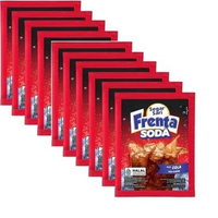 Instant Drink / Minuman Serbuk Berkarbonasi Frenta Soda Renceng Varian Strawberry, Fruit Punch, Oran
