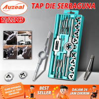 Set Hand Tap Lengkap 12pcs 20pcs Mata Tap Die Snei Ulir Drat Baut Cocok Untuk Bengkel Las Dan Perbai