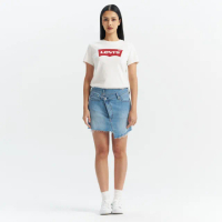 【LEVIS】牛仔裙 Performance Cool 牛仔短裙 丹寧裙 涼感牛仔裙 人氣新品 002YF-0000