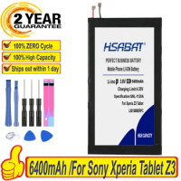 HSABAT 6400mAh LIS1569ERPC Battery For Sony Xperia Tablet Z3 Compact SGP611 SGP612 SGP621