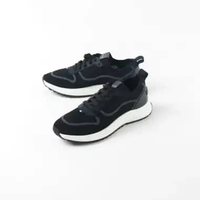 Sepatu BALLY DAVYN MESH WHITE BLACK SNEAKER 100% ORIGINAL 43