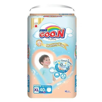 กูนน์ พรีเมี่ยม มัมมี่คิส Goon MommyKiss แพมเพิสเด็กแบบกางเกง ความซึมซับ6แก้ว