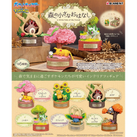 盒裝6款 日本正版 寶可夢森林小物語 盒玩 擺飾 皮卡丘 新葉喵 尾立 霸王花 蘑蘑菇 姆克兒 神奇寶貝 Re-MeNT 208091