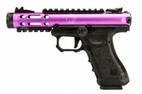 【翔準軍品AOG】WE GALAXY克拉克連發(紫) 瓦斯手槍 生存遊戲 金屬上槍身 AAP01 GLOCK