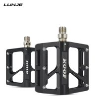 MTB Bicycle Pedal Road Bike Aluminum Alloy Anti-skid Quick Release Pedal Foldable Bicycle Bearing Foot Pedal Bicycle Accessories