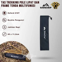 SHINETRIP Tas Trekking Pole Lipat Sport Running Hiking Sarung Frame Tenda Oxford Cloth 210T Camping 