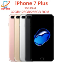 Genuine Apple iPhone 7 Plus 3GB RAM 32/128/256GB ROM 12MP 5.5" IPS LCD IOS A10 NFC iPhone7 Plus 7P O