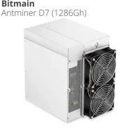 Used Ant D7 DASH 1286G Antminer Asic Miner Crypto Mining Btc Miner Antminers Server Mining Rig