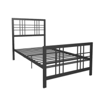 Metal Frame Single Bed for Bedroom Furniture