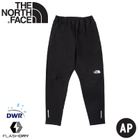 【The North Face】男 透氣排汗長褲 AP《黑》537D/吸濕排汗/防潑水/戶外徒步褲(悠遊山水)