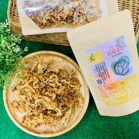 小農經典古早味蔬菜乾-日曬高麗菜乾130g