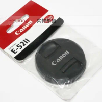 NEW Original 52mm Front Lens Cap Cover E-52II For Canon EF-M 18-55mm f/3.5-5.6 IS STM , EF-M 55-200mm f/4.5-6.3 IS STM