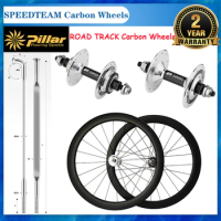 700C 35/38/45/50/55mm Profile Road Track Bike Carbon Wheelset DT350 Clincher Fixed Gear 25mm Wide 18mm Inner 20H 24H UD 3K 12K