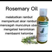 Rosemary Oil Untuk Mencegah muncul uban, Mengatasi rambut rontok, dan ketombe 60 ml