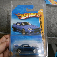 Hot Wheels NISSAN SKYLINE GTR R34