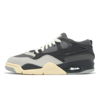 Nike 休閒鞋 Air Jordan 4 RM 男鞋 鐵灰 黑 麂皮 復古 AJ4 FQ7939-002