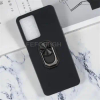 For Oppo Reno7 A 7A Reno7A JapanBack Finger Ring Soft TPU Silicone Case On Reno 7 A CPH2353 OPG04 6.4'' Bracket Phone Cover