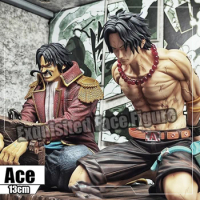 13cm Anime One Piece Portgas D Ace Roger Figure Ace Roger Action Figures PVC Statue Collection Model Toys for children gifts