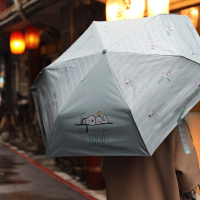 【SNOOPY 史努比】Peanuts抗UV輕量自動傘(正版授權 防風傘 黑膠傘 雨傘 遮陽傘)