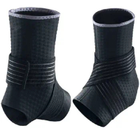 Sport Elastic Ankle Sleeves Brace Protector Adjustable Bandage Compression Anklets Foot Guards Support Gym Basketball Football