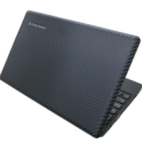 EZstick Lenovo IdeaPad E10-30 Carbon黑色立體紋機身膜
