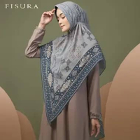 Fisura Scarf Khimar Printing Syari Harmony 39 Motif Baru harmony 9
