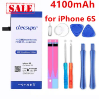 chensuper 4100mAh -4600mAh Battery For Apple iPhone 6 6S 6PLUS for iphone 7 battery Free Tools