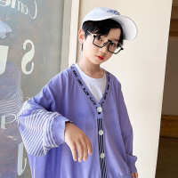5男童夏裝外套新款洋氣6中大童裝7薄款8長袖防曬10衣服12歲潮