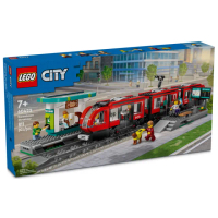 【LEGO 樂高】60423 城市系列 - 市區路面電車和車站