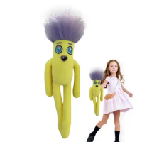 Strange Plush Toys Long Leg Stuffed Animal For Kids Food-Shaped Weird Super Soft Sausage Man Plushies With Skin-Friendly Texture