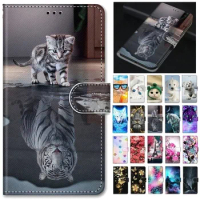 Leather Case for Xiaomi Redmi Note 13 Pro+ Flip Wallet Cases for Redmi Note 13 Note13 Pro Plus Capa Cartoon Magnetic Book Cover