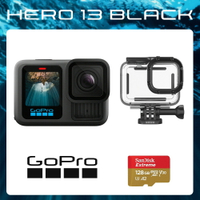 【eYe攝影】現貨 公司貨 送原廠防水殼 128G記憶卡 GoPro Hero 13 運動攝影機 防水相機 潛水 極限運動