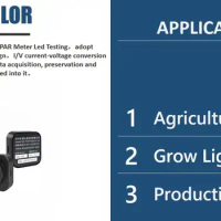 Hopoocolor Portable Par Meter PPFD Meter