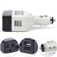 DC 12/24 V to AC 220 V/USB 6 V Car Power Inverter Adapter Mobile Auto Power Car Charger Converter With USB Interface