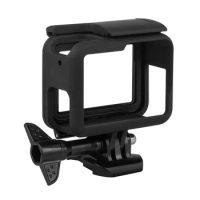 Frame For Gopro Hero (2018) / 6 / 5 Housing Border Protective Shell Case Accessories For Go Pro Hero6 Hero5 Black With Quick Pul