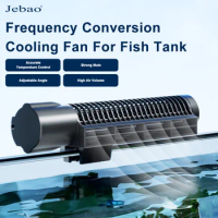 Jebao Jecod ACF Series Aquarium Cooling Fan Mute Automatic Temperature Control Fan Marine Aquarium Cooler Accessoires 12V 3W 4W