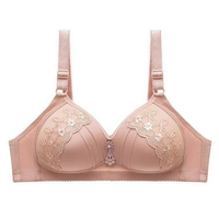 Bra Wanita BH089 Nirkabel Ukuran Besar Cup Besar Bra Big Size KHAKY 40