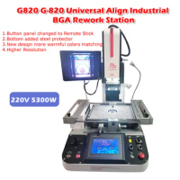 5300W Full Automatic Align BGA Rework Machine G820 Pro Soldering Solder Station for Chip Repair Welding with CCD Camera