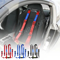2inch 4 Point Racing Car RECARO Safety Seat Belt High Performance Adjustable Racing Seat Belts Harness Safety Shoulder Straps