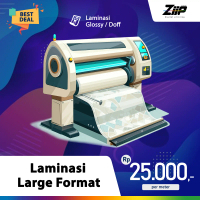 Tambahan Laminasi Large Format