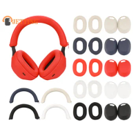 2 In1 Cases For Sony WH-1000XM5 Earphone Case Anti-Scratch Silicone Protector Cover Wireless Headset Shell For Sony WH-1000XM5