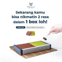 promo Falala Mix (Dark & Matcha) Chocolate | Japanese Nama Chocolate Premium