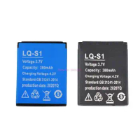 100pc Smart Watch Battery LQ-S1 3.7V 380mAh Lithium Rechargeable Battery for Smart Watch QW09 DZ09 W8 Universal Watch Battery