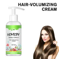 50ml Hair Curling Cream Styling Sculpting Frizzy Wavy Fluffy Volumizing Boost Thickening Define Elastin Hair Enhance Nouris X0k0